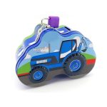 Fém persely dobozka - traktoros