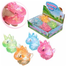 glitteres cuki gyurmázható unikornis squishy stresszoldó játék