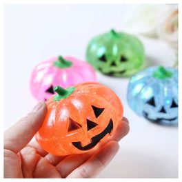 Halloween Tök Glitter Dumpling Squishy gyúrható stresszoldó játék