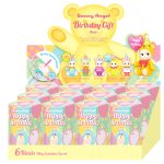 Sonny Angel Happy Birthday Bear mini figura – vakdobozos meglepetés karakterrel 