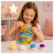 Squishy Steamed Bun meglepetés gombócka szett 4 db nyomkodható fidget játék