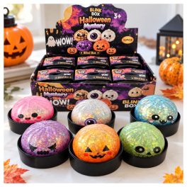 Halloween gőzgombóc squishy antistressz játék 8,5 cm