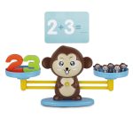Majmos matematikai számoló oktató játék mérleggel gyerekeknek