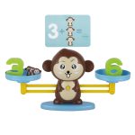 Majmos matematikai számoló oktató játék mérleggel gyerekeknek