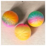 Szivárványos Squishy Dumpling nyomkodható stresszoldó gőzgombóc játék