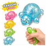 Glitteres Squishy teknos nyomkodható stresszoldó játék
