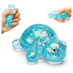 Glitteres Squishy teknos nyomkodható stresszoldó játék