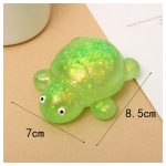 Glitteres Squishy teknos nyomkodható stresszoldó játék