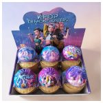 menő k-pop mintás gőzgombóc squishy meglepetés vakdoboz stresszoldó játék