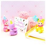 Sonny Angel Happy Birthday Bear mini figura – vakdobozos meglepetés karakterrel 