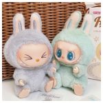 Labubu plüss Have a Seat kulcstartó táskadísz