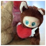 la-la-LABUBU – Éneklő, világító öleléspajti kulcstartó