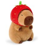 Capybara plüss - sapkában 25 cm