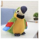 Interaktív beszélő, hangutánzó papagáj 