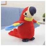 Interaktív beszélő, hangutánzó papagáj 