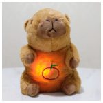 Alvó, lélegző szunyókáló plüss capybara