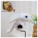 fehér sárkány plüss csuklóra tehető formában
