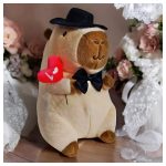 Capybara menyasszony vőlegény óriás plüss 