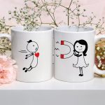 Mágneses - páros bögre (Vonz, mint a mágnes)