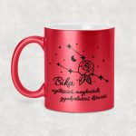 Csillagképes horoszkóp bögre - BIKA - csillámos bögre 