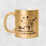 Csillagképes horoszkóp bögre - IKREK - csillámos bögre 