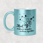 Csillagképes horoszkóp bögre - IKREK - csillámos bögre 