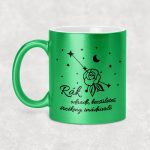 Csillagképes horoszkóp bögre - RÁK - csillámos bögre 