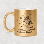 Csillagképes horoszkóp bögre - SZŰZ - csillámos bögre 