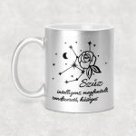 Csillagképes horoszkóp bögre - SZŰZ - csillámos bögre 