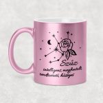 Csillagképes horoszkóp bögre - SZŰZ - csillámos bögre 