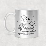 Csillagképes horoszkóp bögre - HALAK - csillámos bögre 