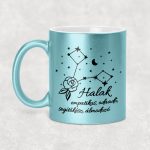 Csillagképes horoszkóp bögre - HALAK - csillámos bögre 