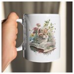 Cicás bögre - Néha CSAK A MACSKÁM ÉRT MEG igazán - felirattal 