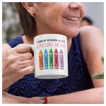 Mindent köszönök - bögre - cuki krétás mintával és saját névvel 