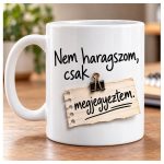 Nem haragszom, csak megjegyeztem-vicces feliratos bögre