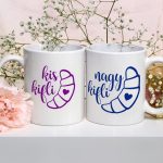 Kis kifli Nagy kifli -páros bögre