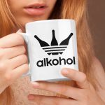 Alkohol (Vicces márka poén bögre)