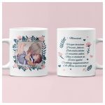 Fényképes Anyák napi bögre - egyedi felirattal 