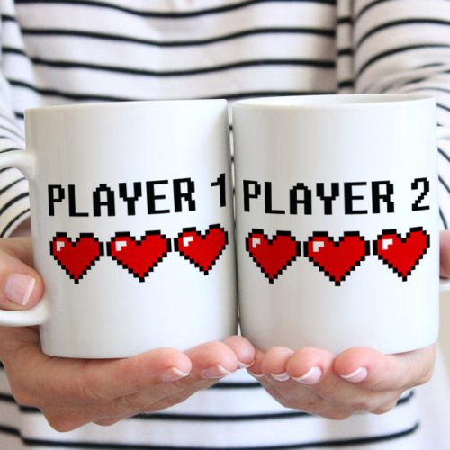 Player 1 & Player 2 - páros bögre