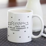 Veled még a hétfő reggeleket is szeretem (Valentin napi bögre)