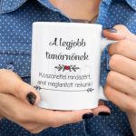 A legjobb tanárnőnek - saját névvel, idézettel 