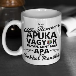   ALFA ROMEO-s Apuka vagyok, olyan, mint más apa, csak sokkal menőbb 