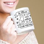 Az otthon cica nélkül csak egy ház - cicás bögre egyedi fényképes