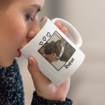 Az otthon kutya nélkül csak egy ház - kutyás bögre 