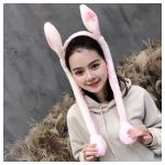 Nyuszifüles fejpánt, mozgatható fülekkel