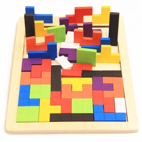 Fa tetrisz-kirakó játék - Puzzle